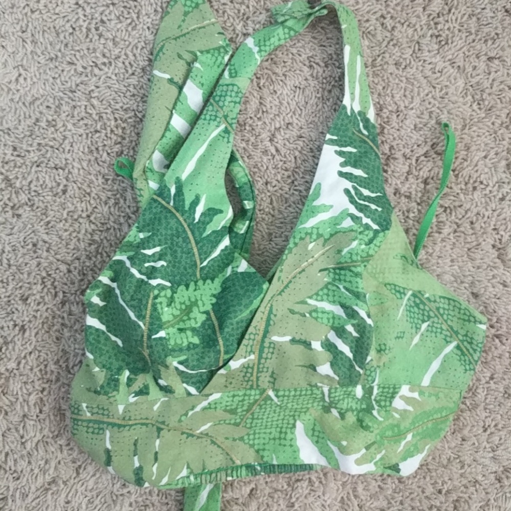 Anthropologie Halter Crop top